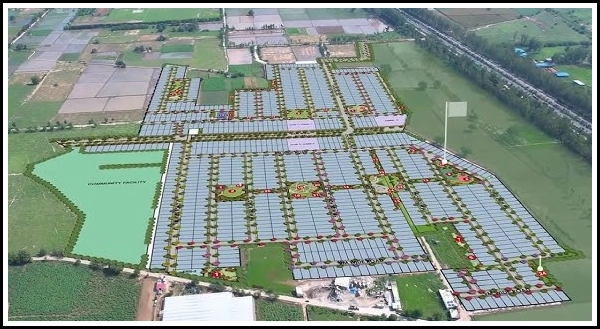 Godrej Golf Side Estate Layout