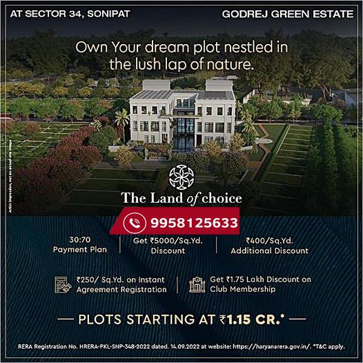 Godrej Green Estate Plots